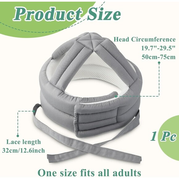 Elderly  Helmet, Safety Helmet Adjustable Breathable Head Protector NEW - Picture 12 of 16